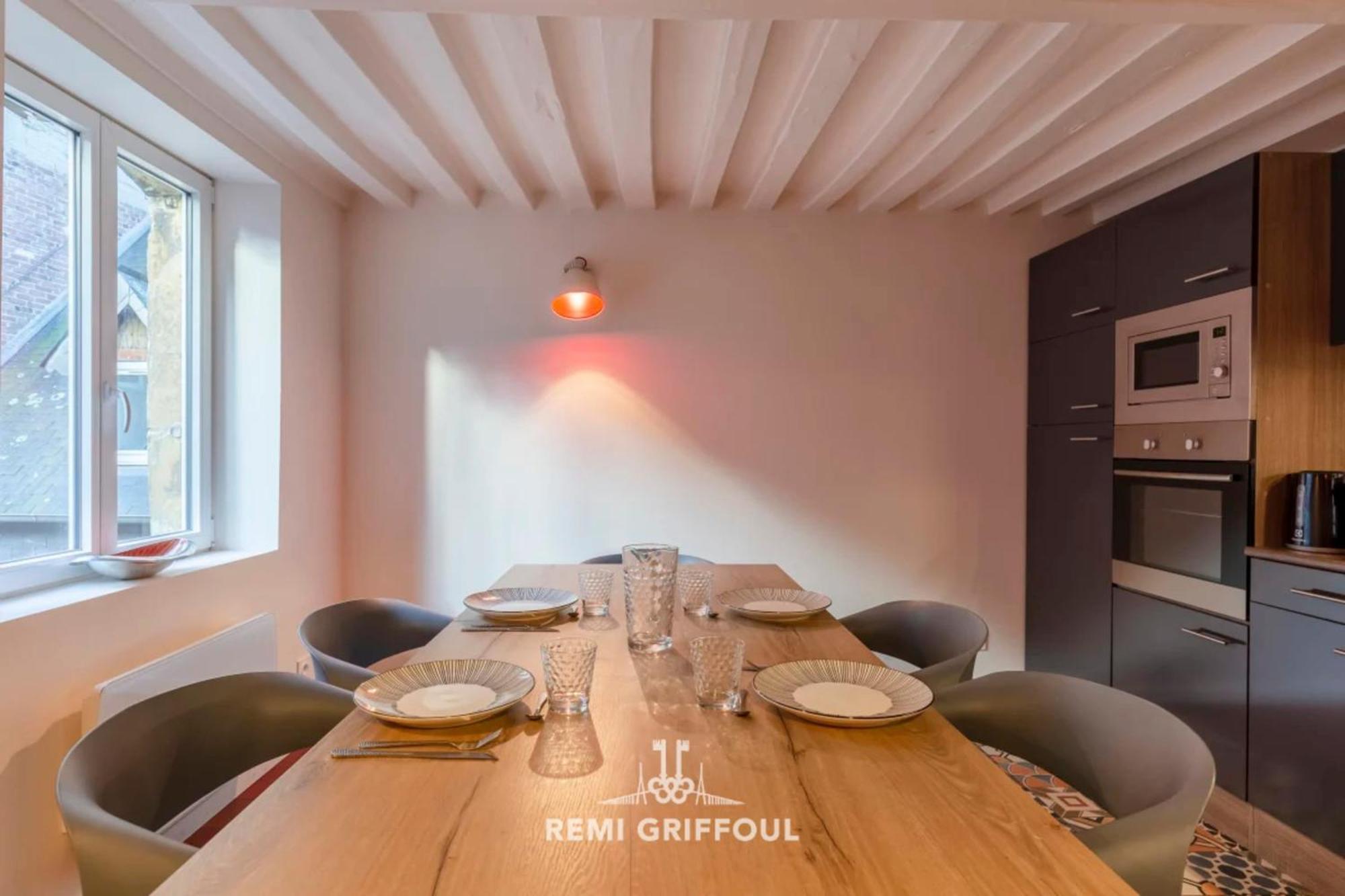 Apartamento Le Reve D'Alice Charming Duplex 80 M 4 People Heart Of Honfleur Exterior foto